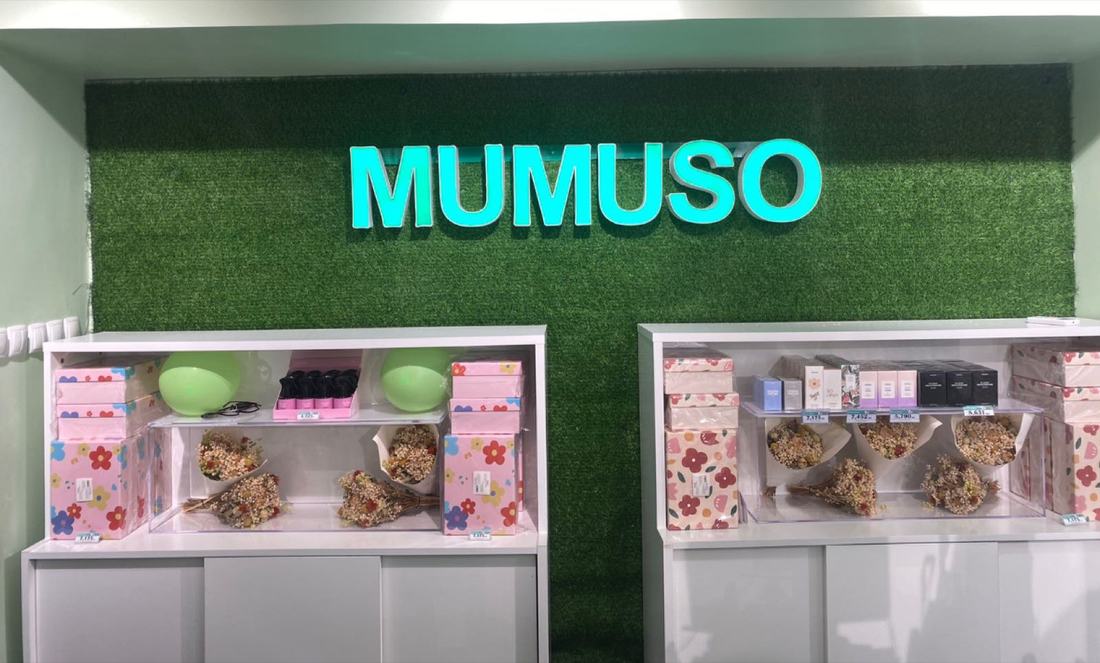 Uma experiência de compras acolhedora na MUMUSO
